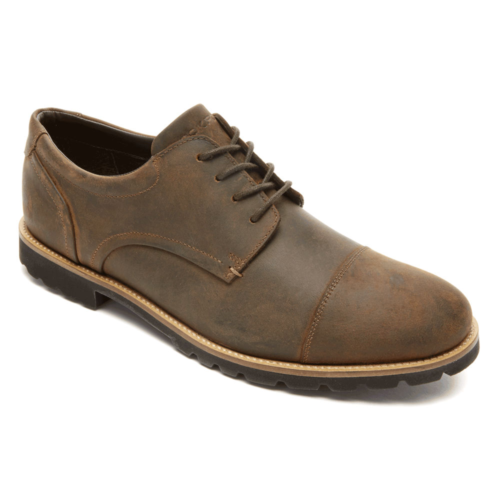 Oxfords Rockport Hombre Mexico - Modern Break Captoe Marrom - TVDBK1953